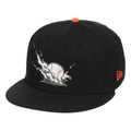 Lids Hat Drop Friday Flux Merch SF Giants Friday Flux Snapback Hat Black Embroidered Fan Gift - Merchluma