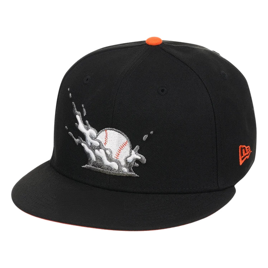 Lids Hat Drop Friday Flux Merch SF Giants Friday Flux Snapback Hat Black Embroidered Fan Gift - Merchluma