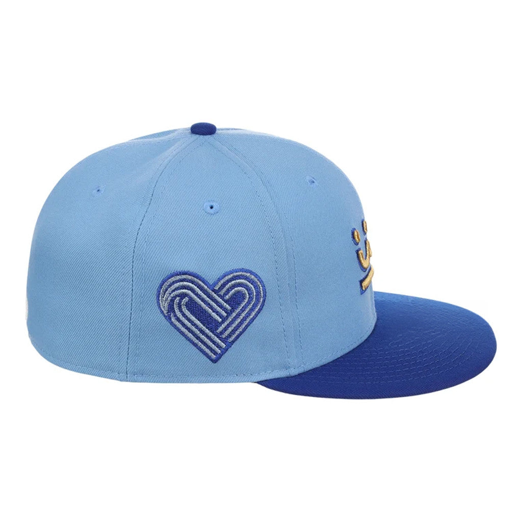 Lids Hat Drop City Connect Merch Kansas City Royals City Connect Snapback Hat Blue Fans Gift - Merchluma