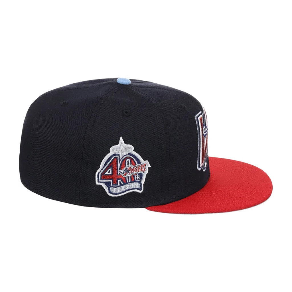 Lids Hat Drop Friday Flux Merch Anaheim Angels Friday Flux Snapback Hat Embroidered Fans Gifts - Merchluma