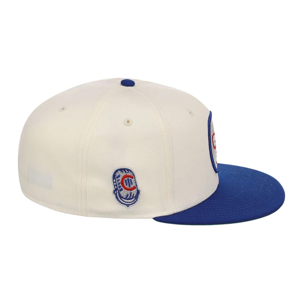 Lids Hat Drop Friday Flux Merch Chicago Cubs Friday Flux Snapback Hat Embroidered Cubs Merch - Merchluma