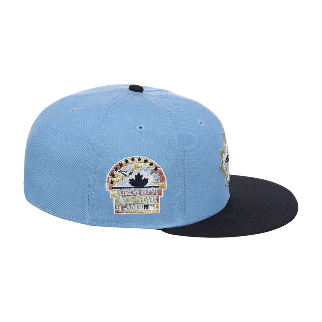 Lids Hat Drop Friday Flux Merch Toronto Blue Jays Friday Flux Snapback Hat Embroidered Jays Cap - Merchluma