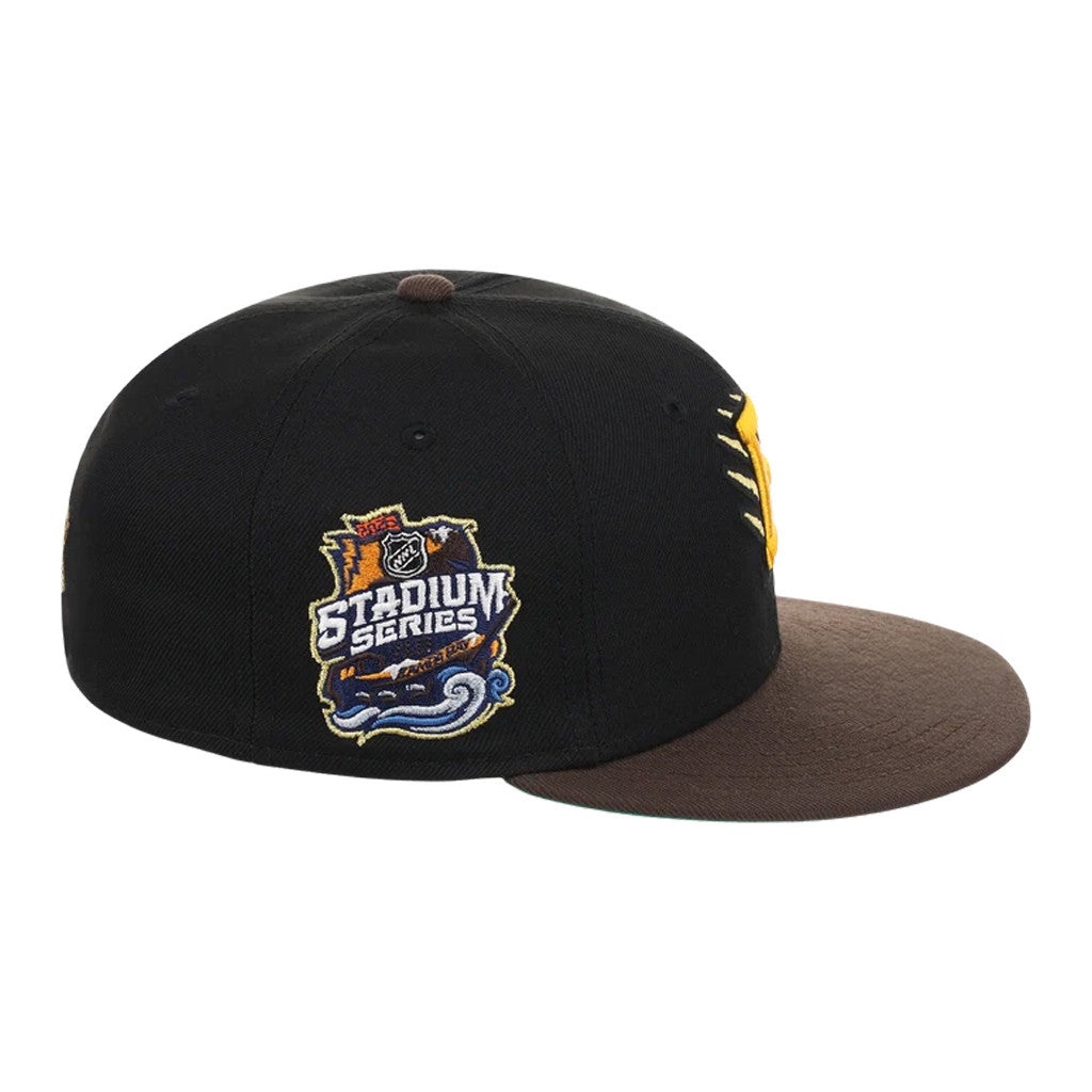 Lids Hat Drop Stadium Series Merch Boston Bruins Stadium Series Snapback Hat Embroidered Fan Gift - Merchluma