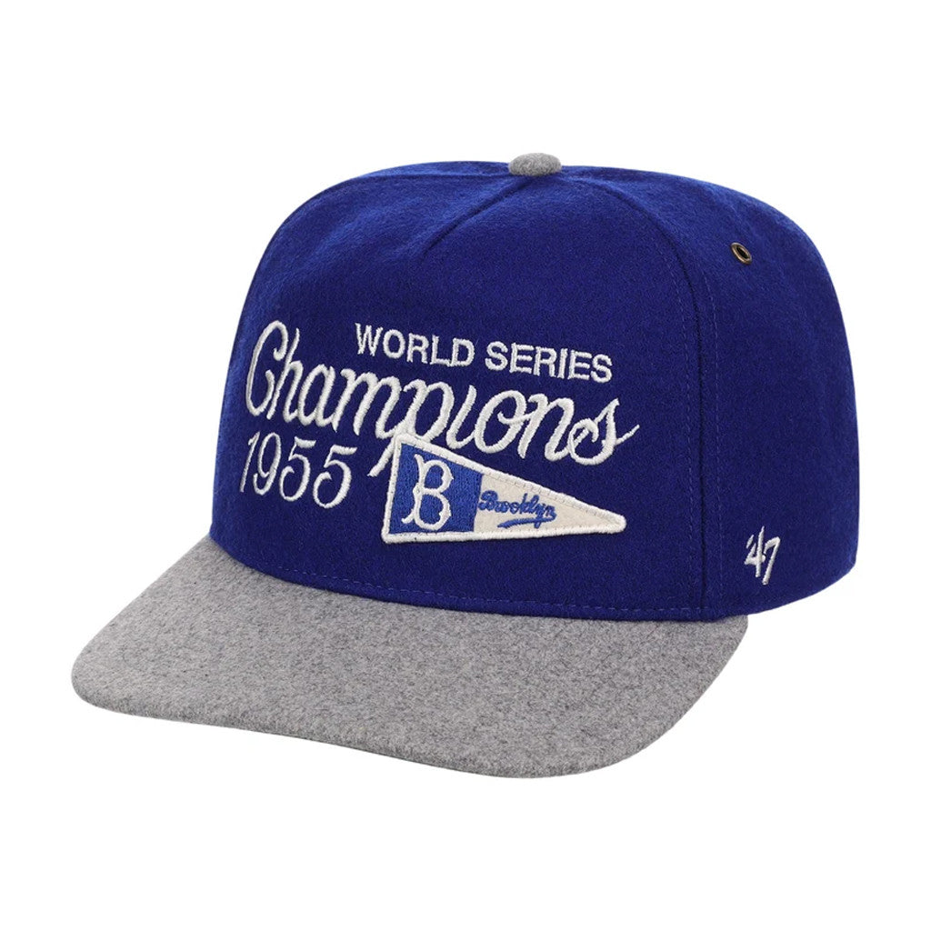 Lids Hat Drop Fanatics Fest 47 Merch Brooklyn Dodgers 1955 WS Champs Hat Embroidered Him Gifts - Merchluma