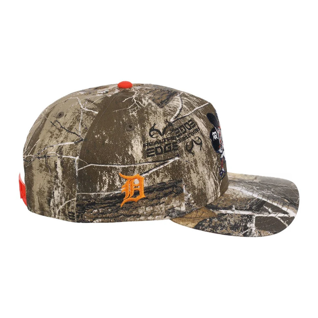 Lids Hat Drop Friday Flux Merch Detroit Tigers Friday Flux Camo Hat Embroidered Tigers Merch - Merchluma