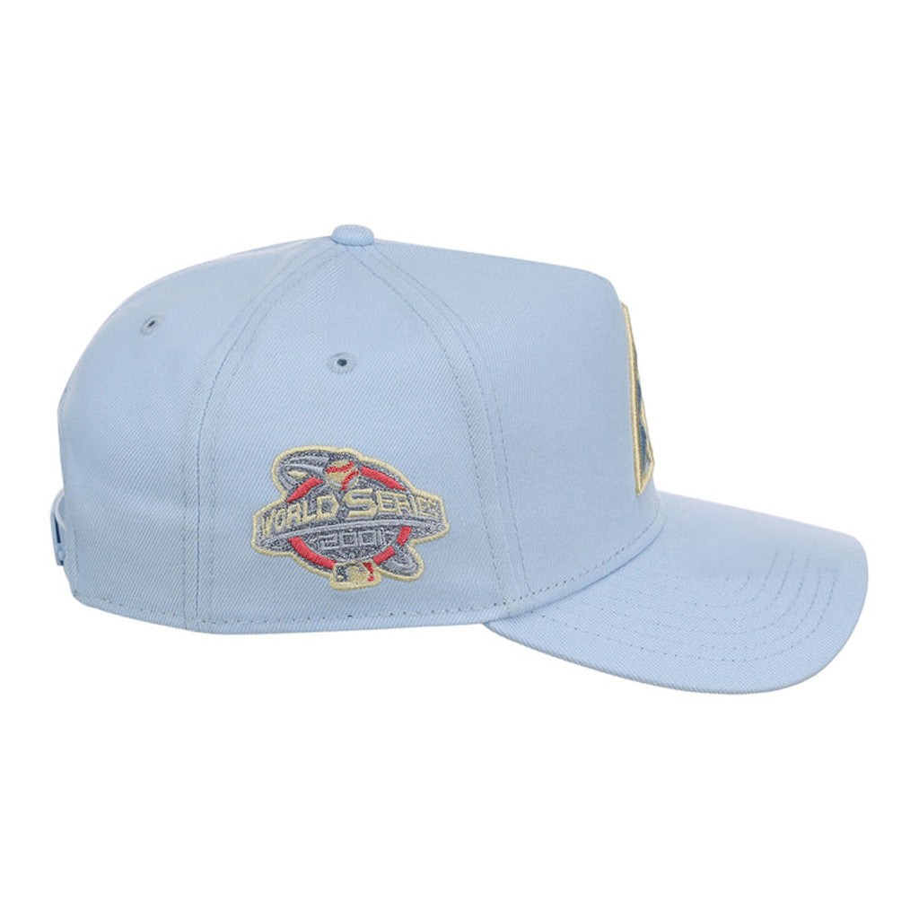 Lids Hat Drop Summer A-Frame Merch Arizona Diamondbacks Glacial Blue Hat Embroidered Him Gifts - Merchluma