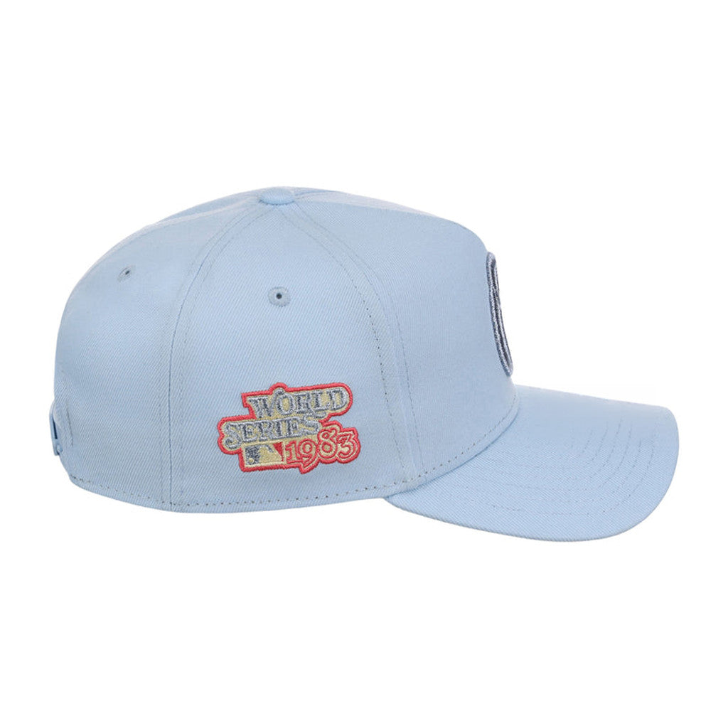 Lids Hat Drop Summer A-Frame Merch Baltimore Orioles Glacial Blue Hat Embroidered Her Gifts - Merchluma