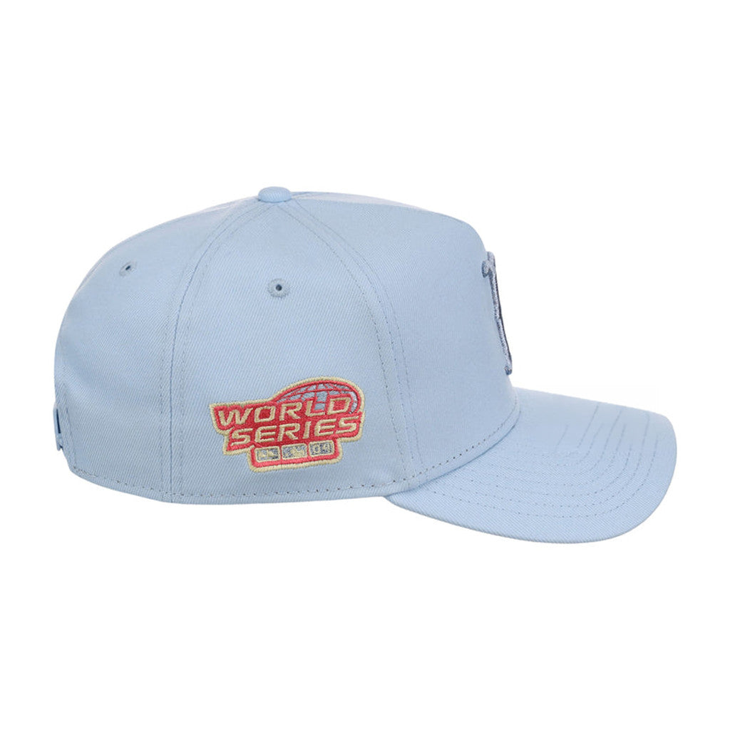 Lids Hat Drop Summer A-Frame Merch Boston Red Sox Glacial Blue Hat Embroidered Red Sox Merch - Merchluma