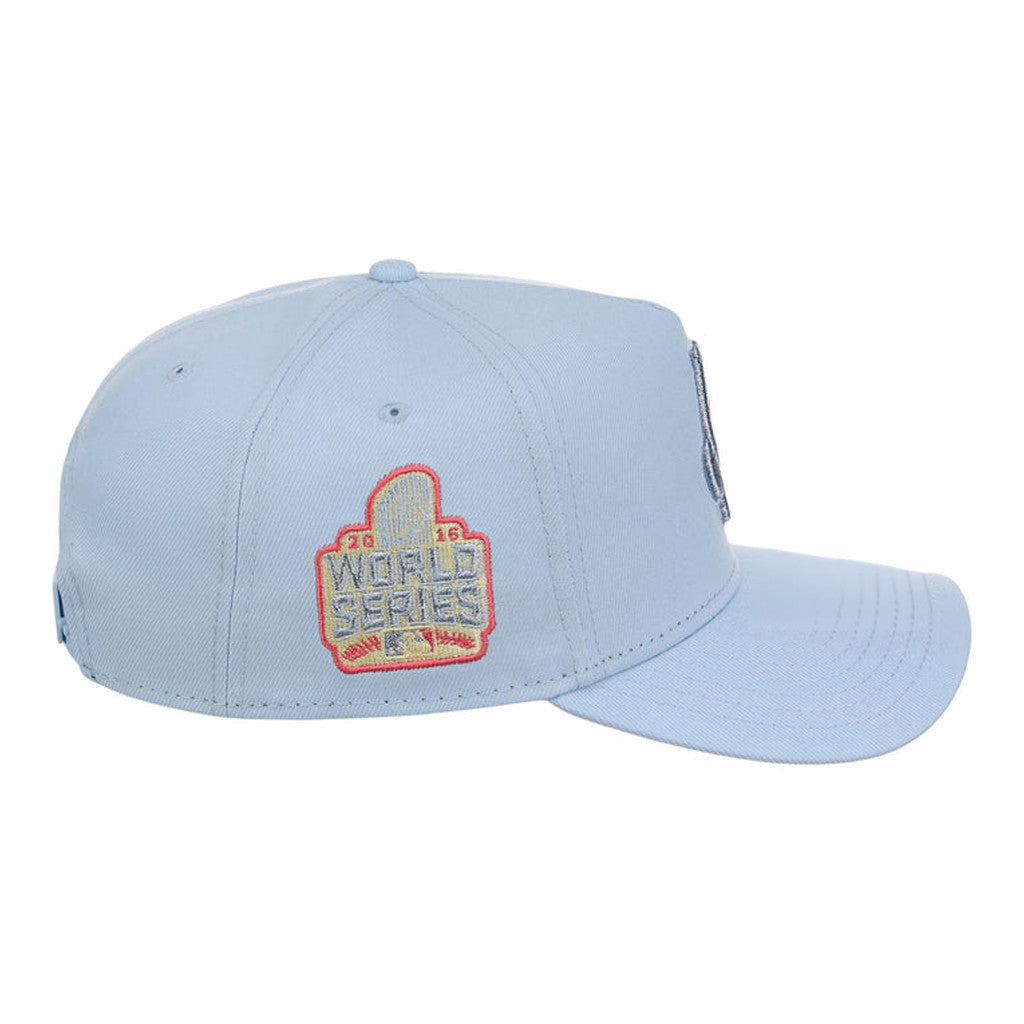 Lids Hat Drop Summer A-Frame Merch Chicago Cubs Glacial Blue Hat Embroidered Baseball Fan Gifts - Merchluma