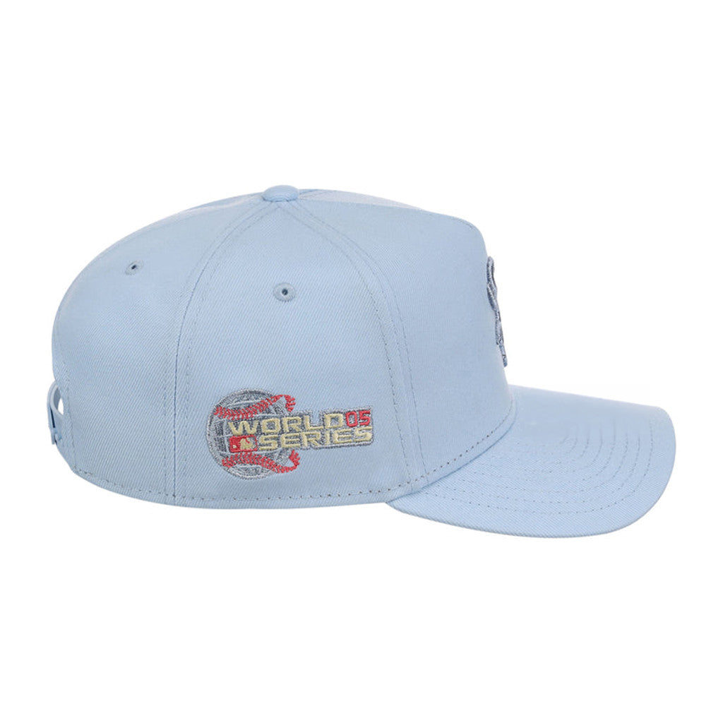 Lids Hat Drop Summer A-Frame Merch Chicago White Sox Glacial Blue Hat Embroidered Gifts For Him - Merchluma