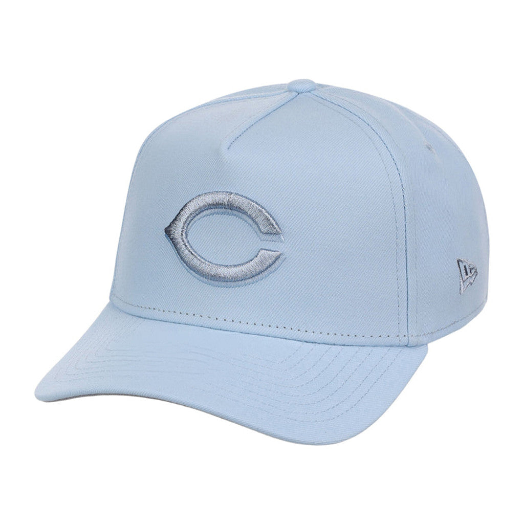Lids Hat Drop Summer A-Frame Merch Cincinnati Reds Glacial Blue Hat Embroidered Gifts For BFF - Merchluma