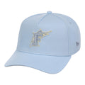 Lids Hat Drop Summer A-Frame Merch Florida Marlins Glacial Blue Hat Embroidered Besties Gifts - Merchluma