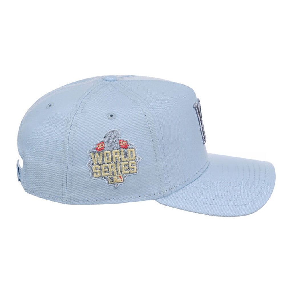 Lids Hat Drop Summer A-Frame Merch Kansas City Royals Glacial Blue Hat Embroidered Gift Ideas - Merchluma