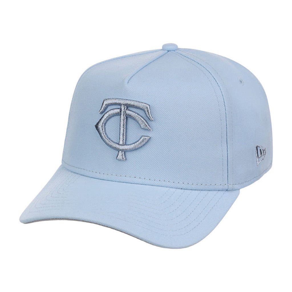 Lids Hat Drop Summer A-Frame Merch Minnesota Twins Glacial Blue Hat Embroidered Gifts For Fans - Merchluma