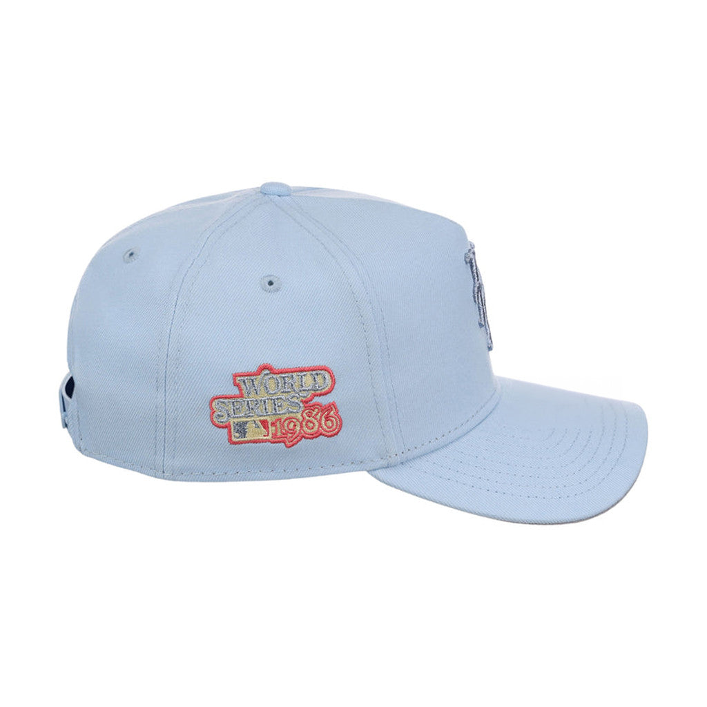 Lids Hat Drop Summer A-Frame Merch New York Mets Glacial Blue Hat Embroidered Mets Merch Gifts - Merchluma