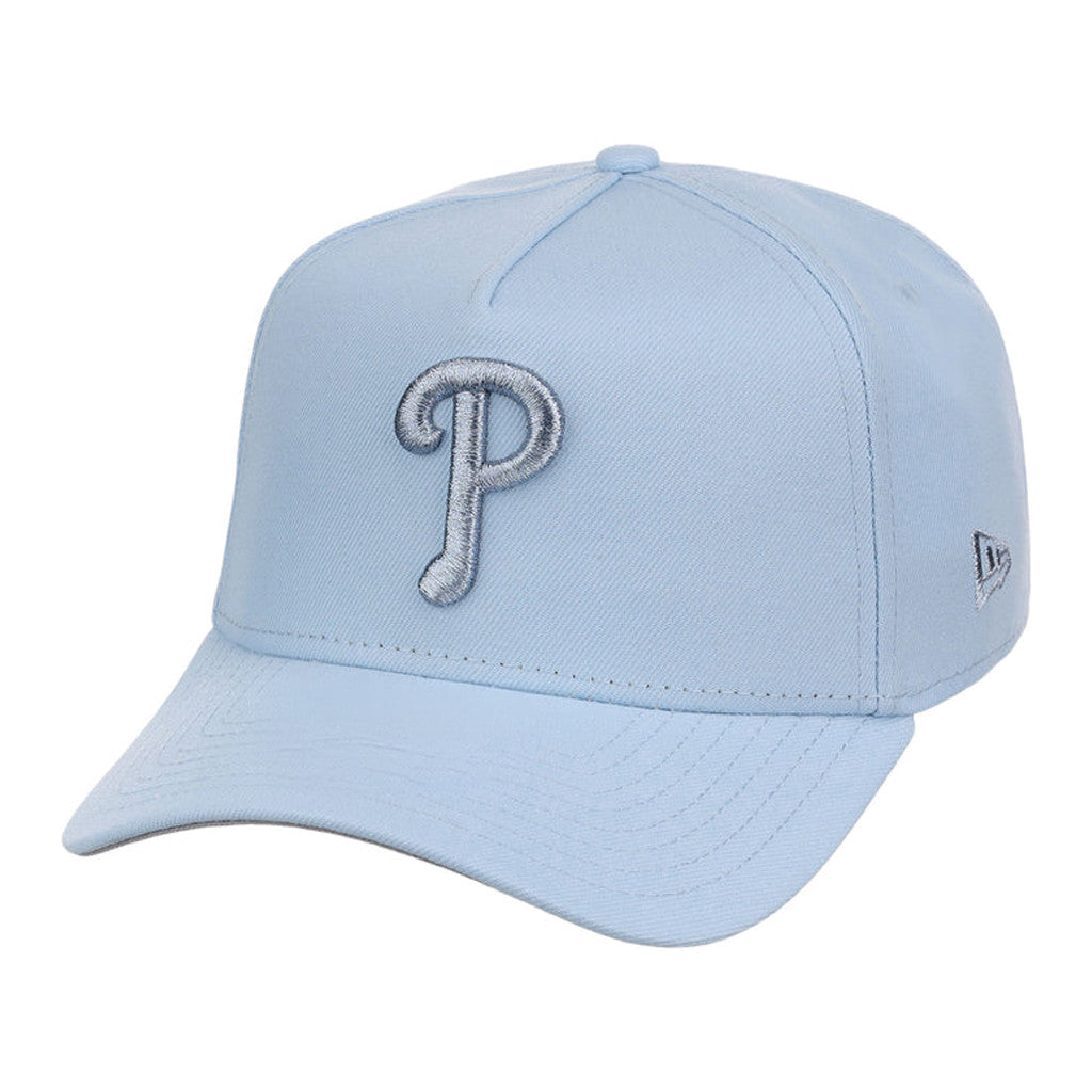 Lids Hat Drop Summer A-Frame Merch Philadelphia Phillies Glacial Blue Hat Embroidered Fan Gifts - Merchluma