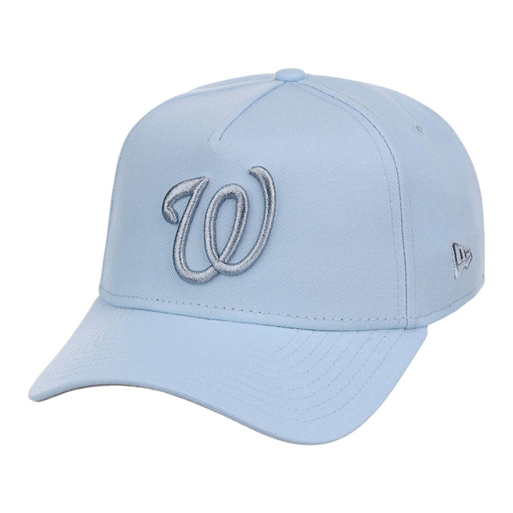 Lids Hat Drop Summer A-Frame Merch Washington Nationals Glacial Blue Hat Embroidered Her Gifts - Merchluma