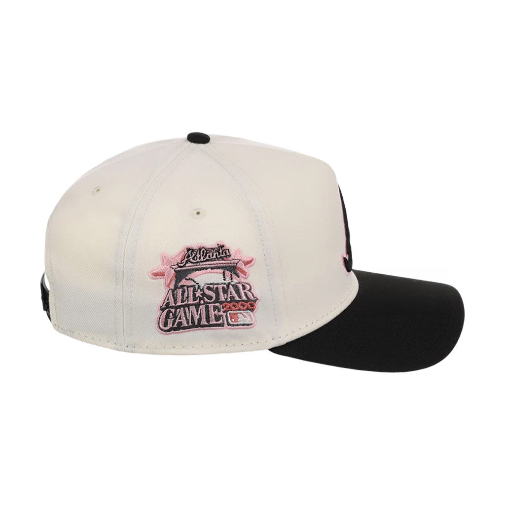 Lids Hat Drop Summer A-Frame Merch Atlanta Braves Chrome Blinky Hat Embroidered Braves Merch - Merchluma