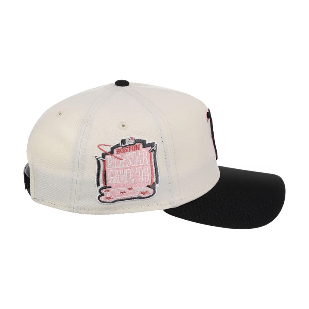 Lids Hat Drop Summer A-Frame Merch Boston Red Sox Chrome Blinky Hat Embroidered Fans Gifts - Merchluma