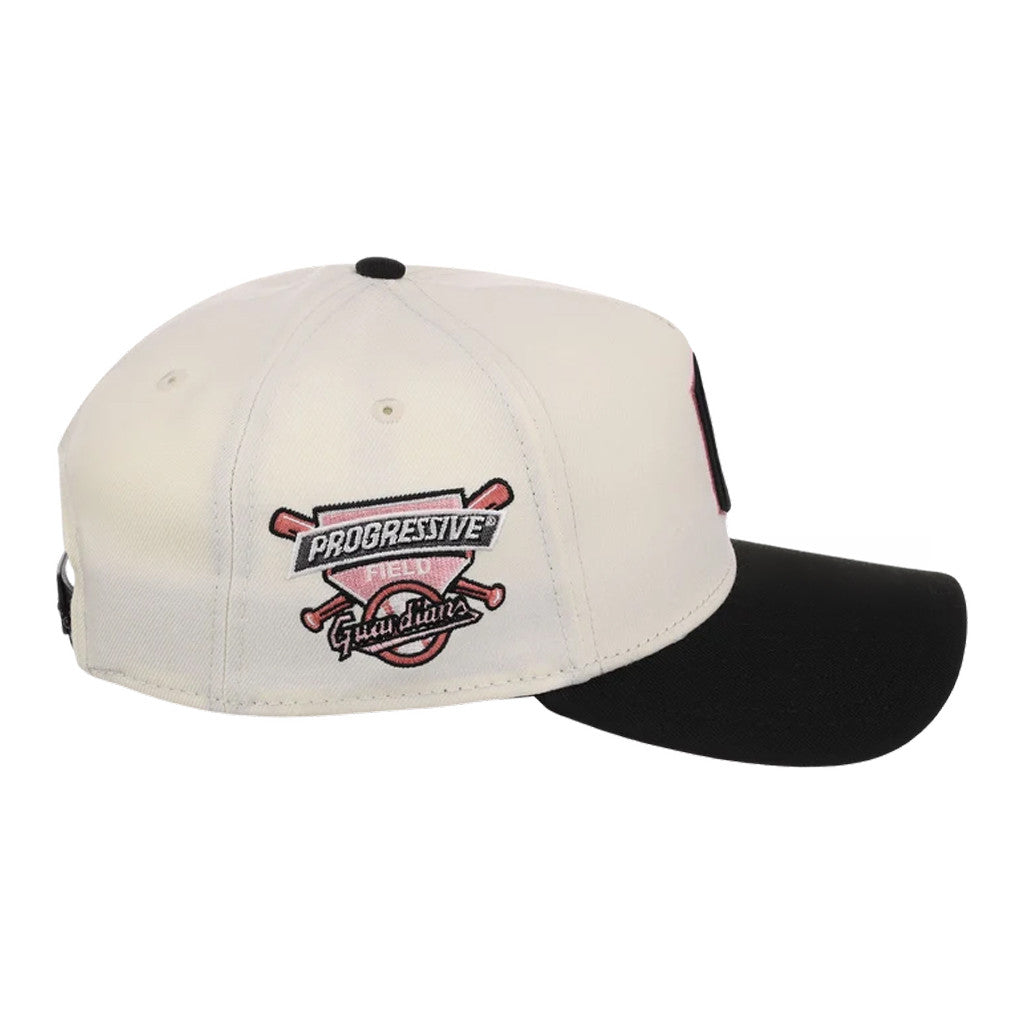 Lids Hat Drop Summer A-Frame Merch Cleveland Guardians Chrome Blinky Hat Embroidered Son Gifts - Merchluma