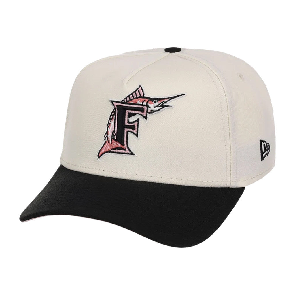 Lids Hat Drop Summer A-Frame Merch Florida Marlins Chrome Blinky Hat Embroidered Marlins Merch - Merchluma