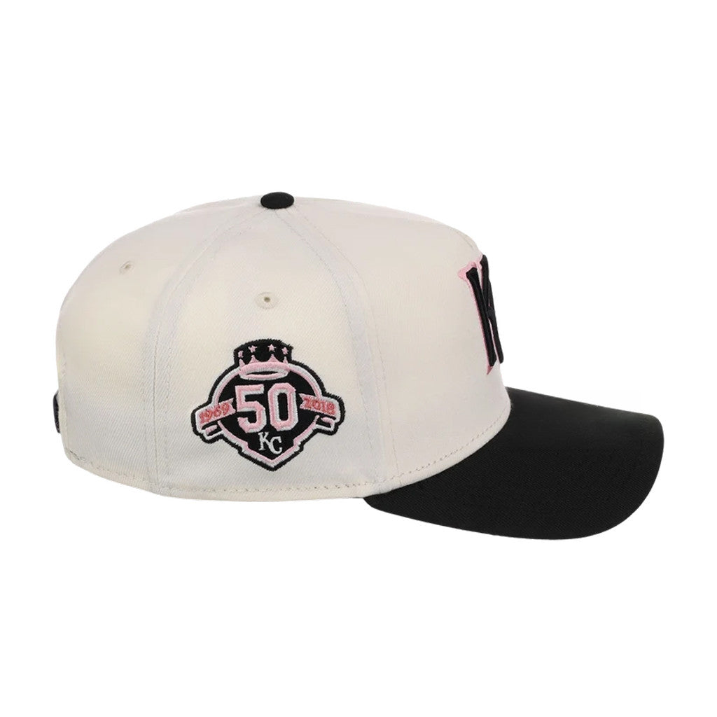 Lids Hat Drop Summer A-Frame Merch Kansas City Royals Chrome Blinky Hat Embroidered Royals Merch - Merchluma
