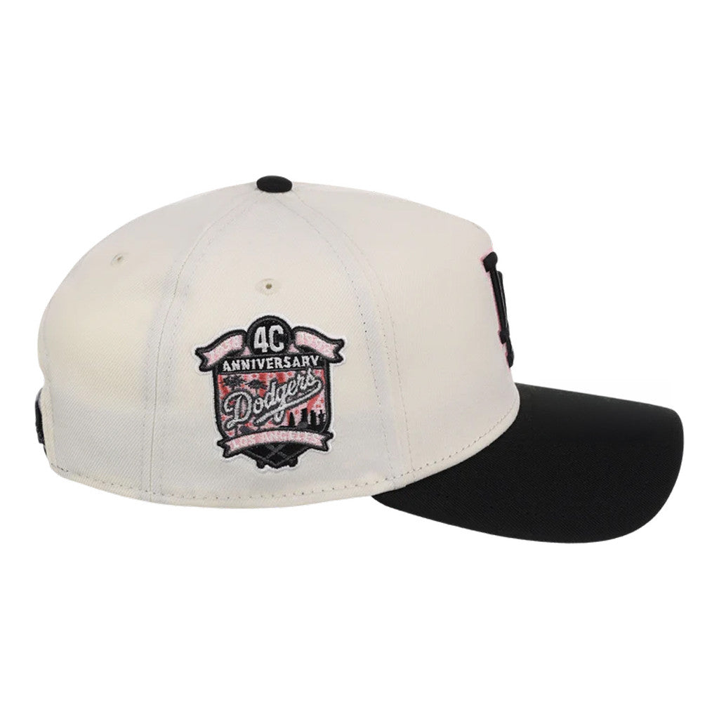 Lids Hat Drop Summer A-Frame Merch Los Angeles Dodgers Chrome Blinky Hat Embroidered Dodgers Cap - Merchluma