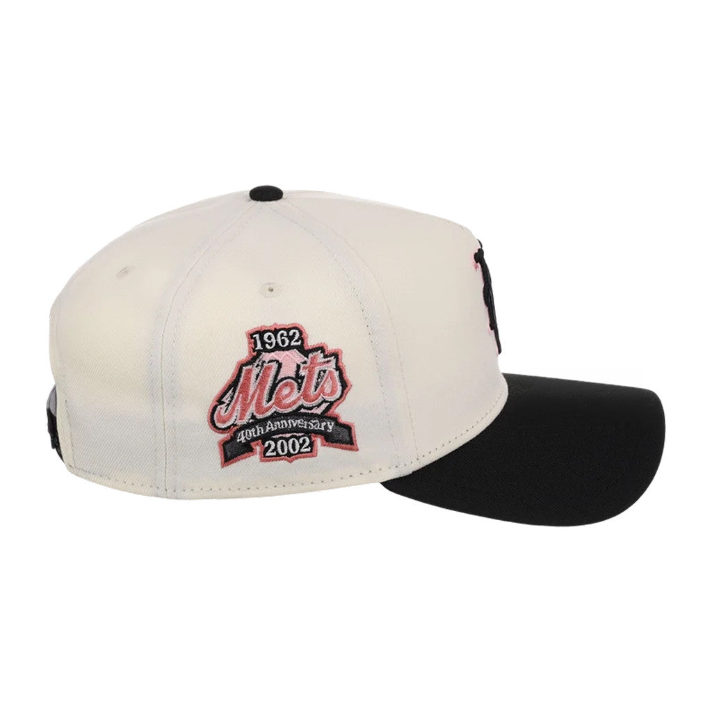 Lids Hat Drop Summer A-Frame Merch New York Mets Chrome Blinky Hat Embroidered NY Mets Merch - Merchluma