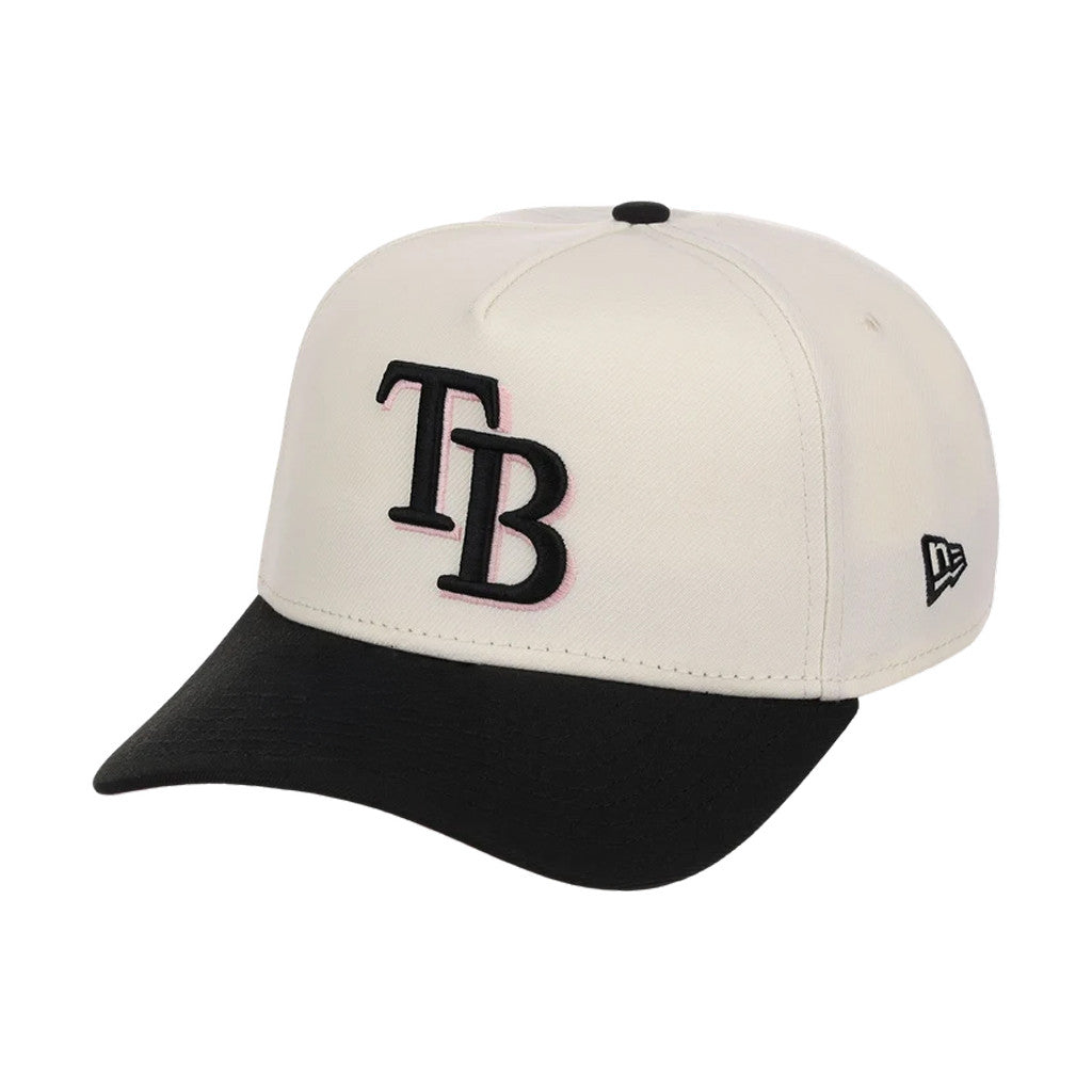 Lids Hat Drop Summer A-Frame Merch Tampa Bay Rays Chrome Blinky Hat Embroidered TB Rays Merch - Merchluma