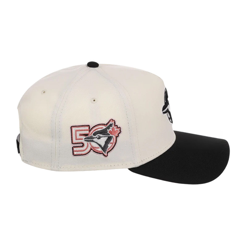 Lids Hat Drop Summer A-Frame Merch Toronto Blue Jays Chrome Blinky Hat Embroidered Jays Merch - Merchluma