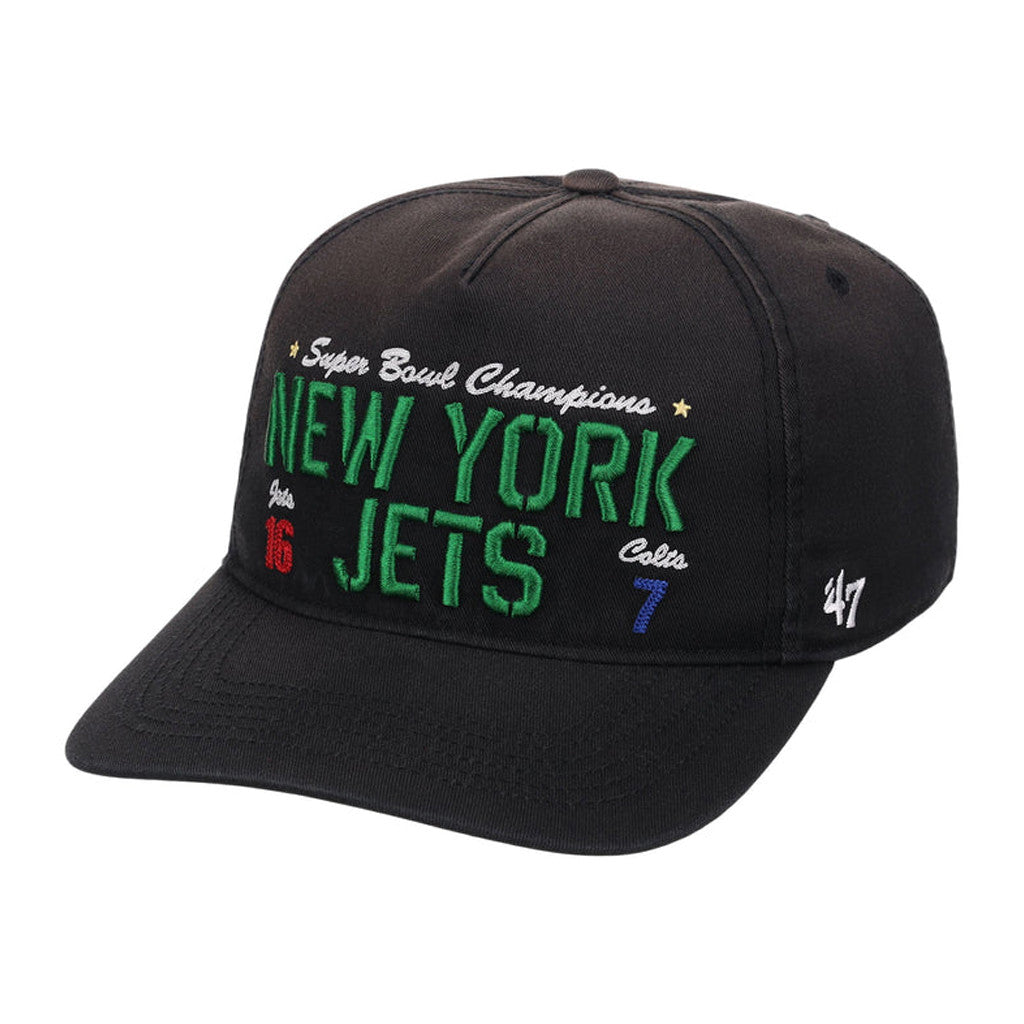 Lids Hat Drop Fanatics Fest 47 Merch New York Jets III Champs Hat Embroidered NY Jets Merch - Merchluma
