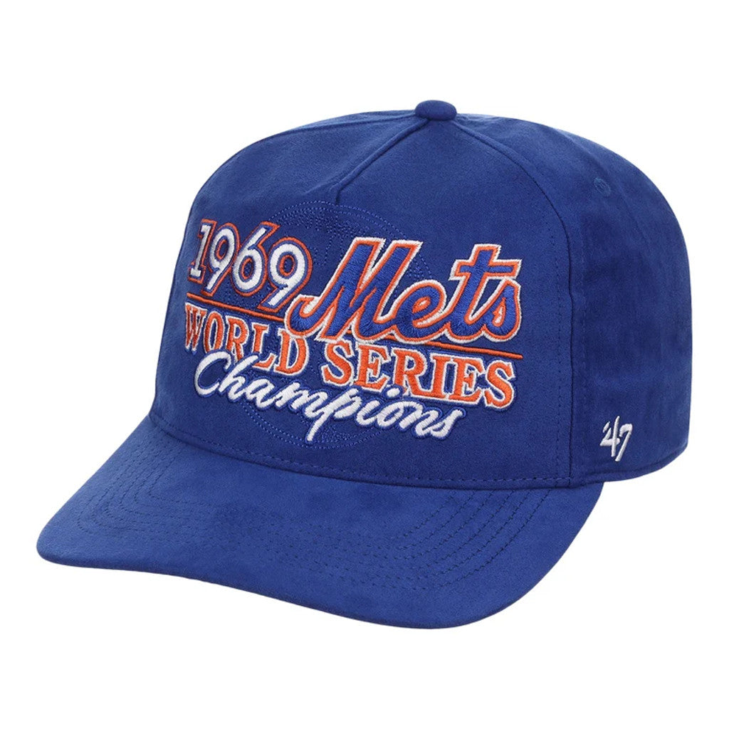 Lids Hat Drop Fanatics Fest 47 Merch New York Mets Mets 1969 WS Champs Hat Embroidered Him Gift - Merchluma