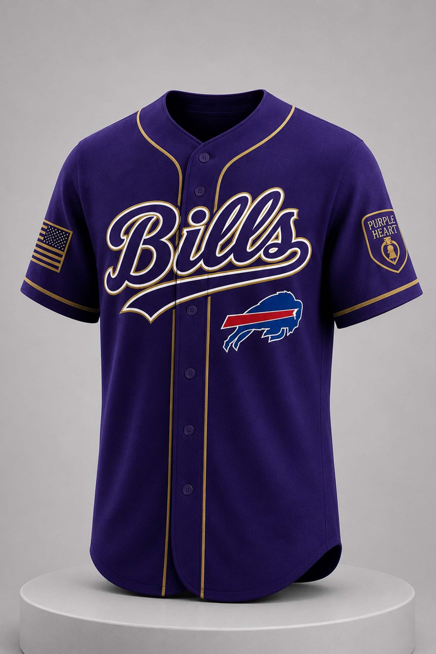 Buffalo Bills National Purple Heart Day 2026 Jersey Buffalo Bills Merch Gifts For Football Fan - Merchluma