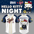 Indiana Fever x Hello Kitty Night Baseball Jersey Indiana Fever Merch Basketball Fan Apparel - Merchluma