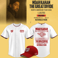 Noah Kahan x Washington Nationals Jersey 2026 Noah Kahan Merch Gifts For Baseball Fans - Merchluma