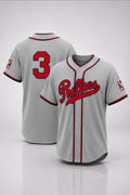 Custom Philadelphia Phillies 2026 Field Of Dreams Stadium Jersey Phillies Merch Gray - Merchluma