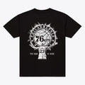 Lebron James Merch 2026 LeBron James #23 Philadelphia 76ers T-Shirt The King Is Here Shirt Black - Merchluma