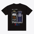 Lebron James Merch 2026 LeBron James Philadelphia 76ers Black Locker Room T-Shirt Black - Merchluma