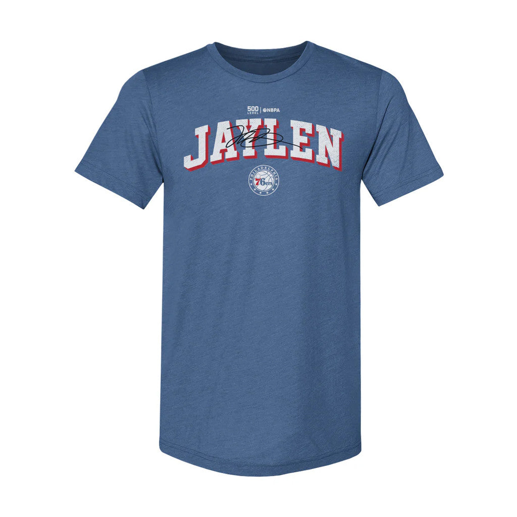 Jaylen Brown Merch 2026 Jaylen Brown #7 Philadelphia 76ers Team Shirt Basketball Fan Gifts - Merchluma
