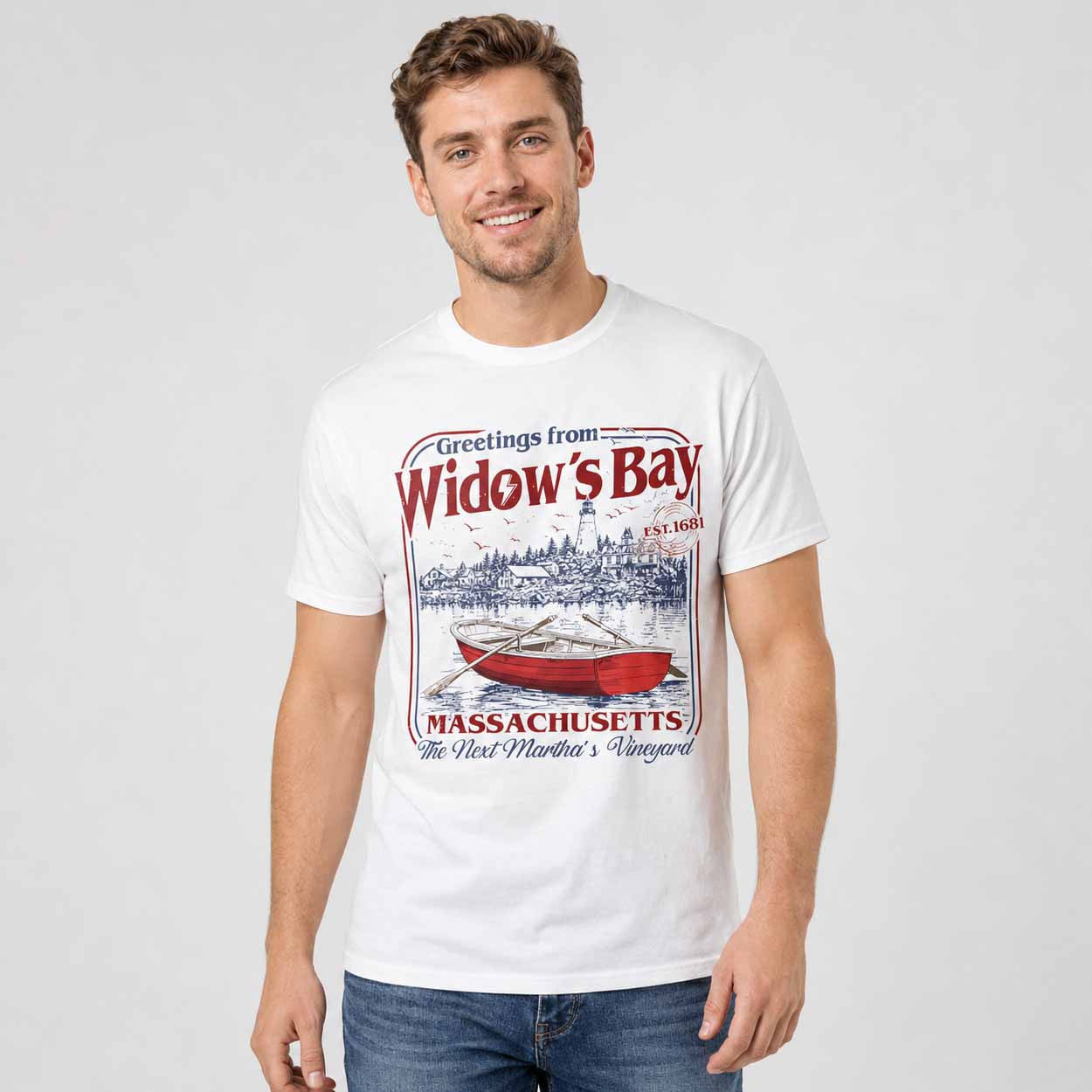 Greetings From Widow's Bay Massachusetts Shirt Gift Ideas For Friends - Merchluma