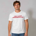 I Only Accept Apologizes In Cash Shirt White Birthday Gift For Friends - Merchluma