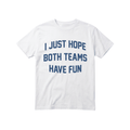 Post Malone I Just Hope Both Teams Have Fun Shirt White Post Malone Merch Gifts For Friends - Merchluma