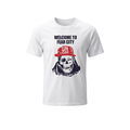 Welcome To Fear City Skull Shirt Best Birthday Gift For Husband - Merchluma