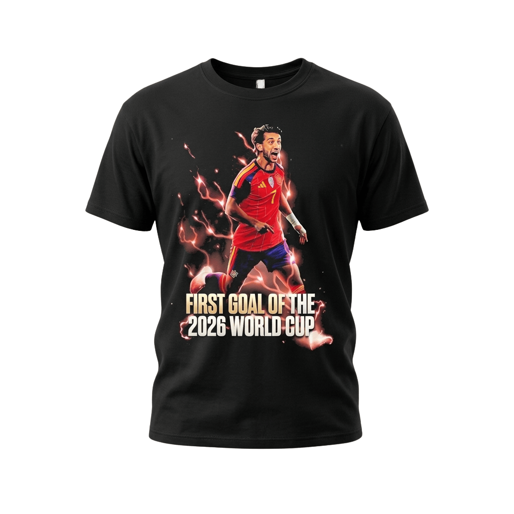 Ferran Torres First Goal Of The 2026 World Cup Shirt Ferran Torres Winner Spain Football Merch - Merchluma