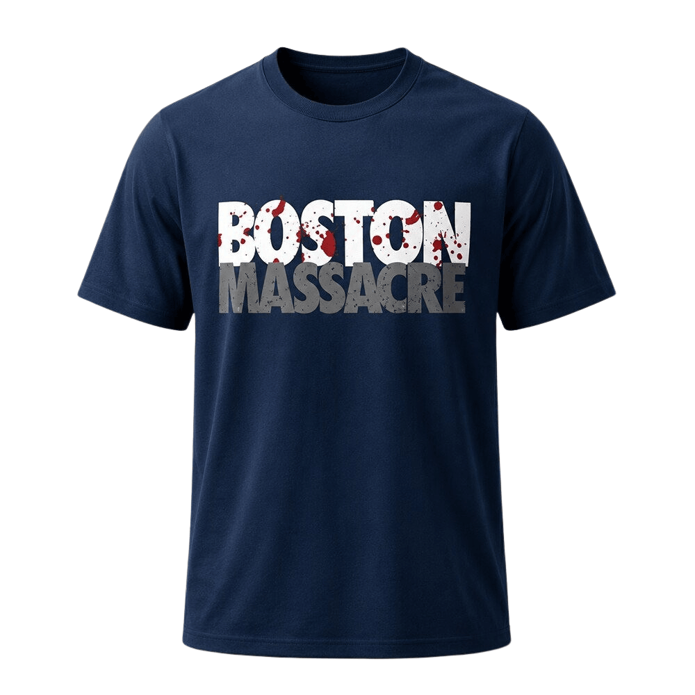 Boston Massacre Shirt Halloween Gifts For Friends - Merchluma