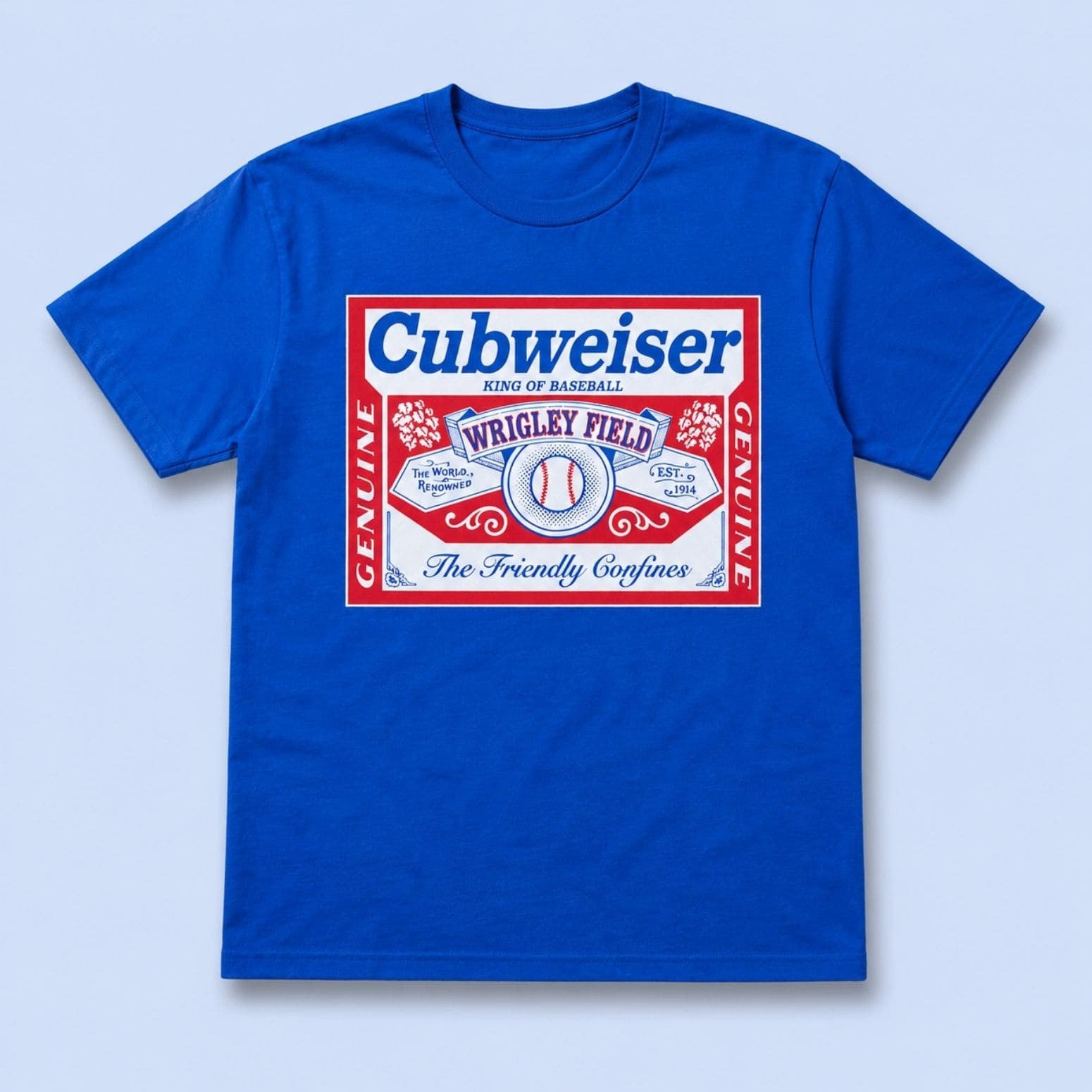 George Kittle Cubweiser Shirt King Of Baseball T-Shirt Gifts For Fans - Merchluma