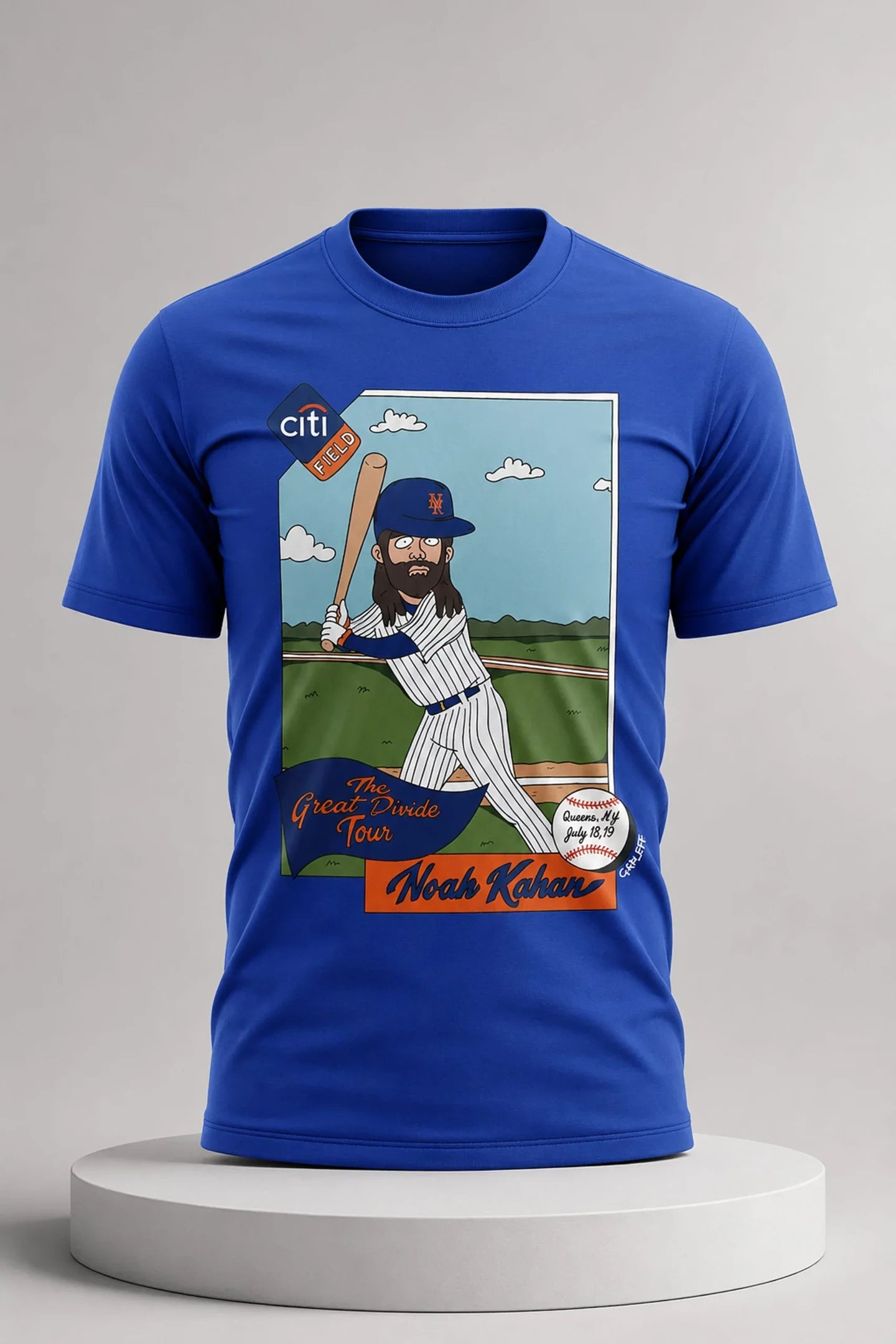 Noah Kahan New York Mets The Great Divide Tour 2026 Shirt Noah Kahan Merch Fans Gifts - Merchluma