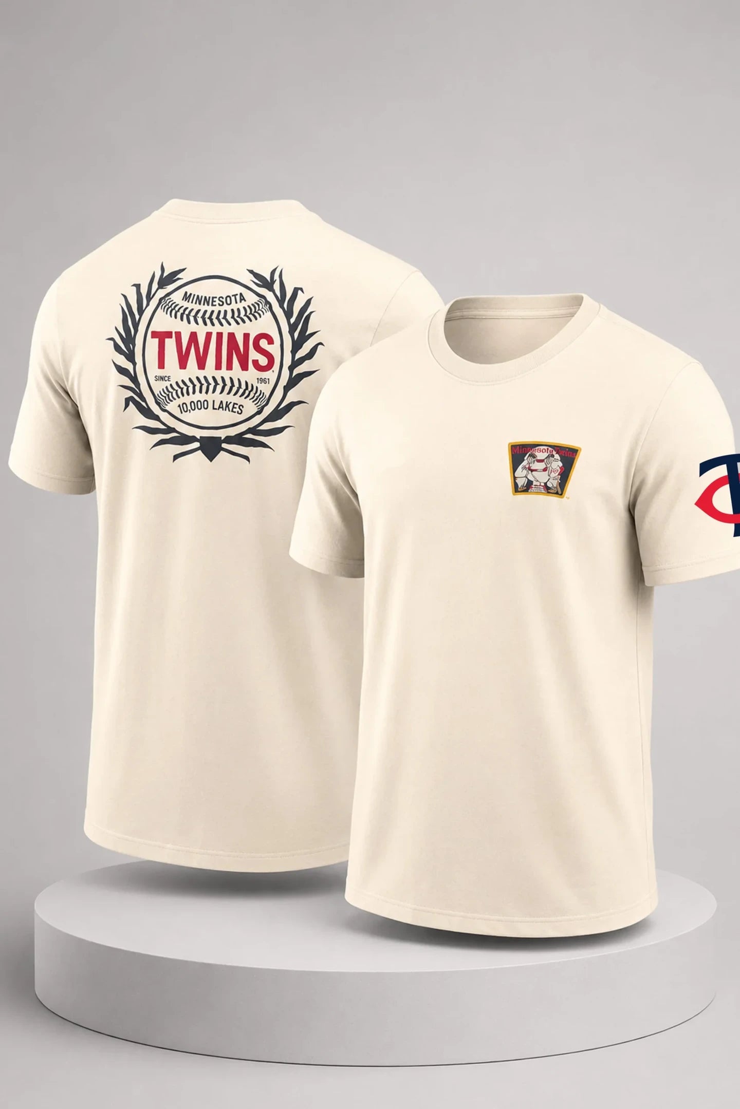 Minnesota Twins Cream 2026 Field of Dreams Shirt Minnesota Twins Merch Gifts For Fans - Merchluma