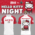 Aces x Hello Kitty Night Shirt Las Vegas Aces Merch Gift Ideas For Basketball Lovers - Merchluma