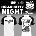 Aces x Hello Kitty Night Shirt Las Vegas Aces Merch Presents For Basketball Fans - Merchluma